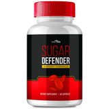 Sugar Defender Capsules Blood Formula Supplement SugarDefender - Maximum Strength with Vitamin C Zinc Cinnamon Powder Sugar Defender Reviews (1 Pack)