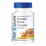 Fair & Pure® - Frankincense, Curcuma and Myrrh - 180 Tablets - Boswellia Myrrh Curcumin - with Vitamin D3