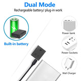 WCFHS Free 64G Smallest Wireless WiFi Battery Camera, Concealed Cam, Coin Size Camera, HD1080P Video Recording Live Feed For Night Vision, Motion Detection, Cloud Storage for Security with iOS Android APP