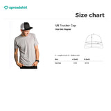 Spreadshirt Greenlights White Frame/Green Traffic Trucker Hat, One Size, Black/Black