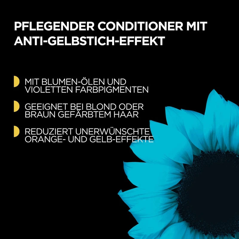 Garnier Pflegender Conditioner gegen Orange- und Gelb-Effekte, Geeignet für blondes und braunes Haar, Für einen kühleren Farbton, Olia Neutralizer, 1 x 150 ml