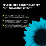 Garnier Pflegender Conditioner gegen Orange- und Gelb-Effekte, Geeignet für blondes und braunes Haar, Für einen kühleren Farbton, Olia Neutralizer, 1 x 150 ml