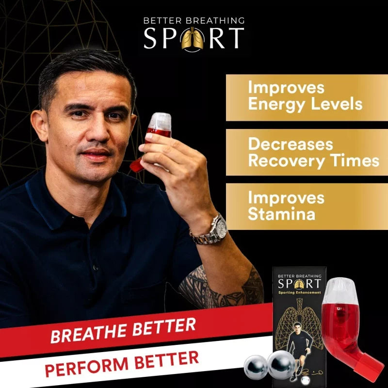 Better Breathing Sports Device to Enhance Performance & Athletic Fitness