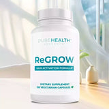 PureHealth Research ReGrow - Thicker Hair, Hair Growth, Anti Hair Loss- Vitamins