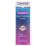 Clearasil Ultra Acne Treatment Extra Strength Face Cream Reduce Pimples, 20g