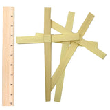 Palm Sunday Palm Crosses - Pack of 50 - 9.5" Tall