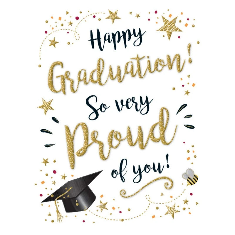 Piccadilly Greetings - Modern Occasion Card Graduation - 8 x 6 inches - Piccadilly Greetings