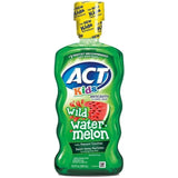 Aact Kids Anticavity Mouthwash Variety Pack, Watermelon, Pineapple, Bubble Gum (50.70 FL Oz (Pack of 3)) | Generic