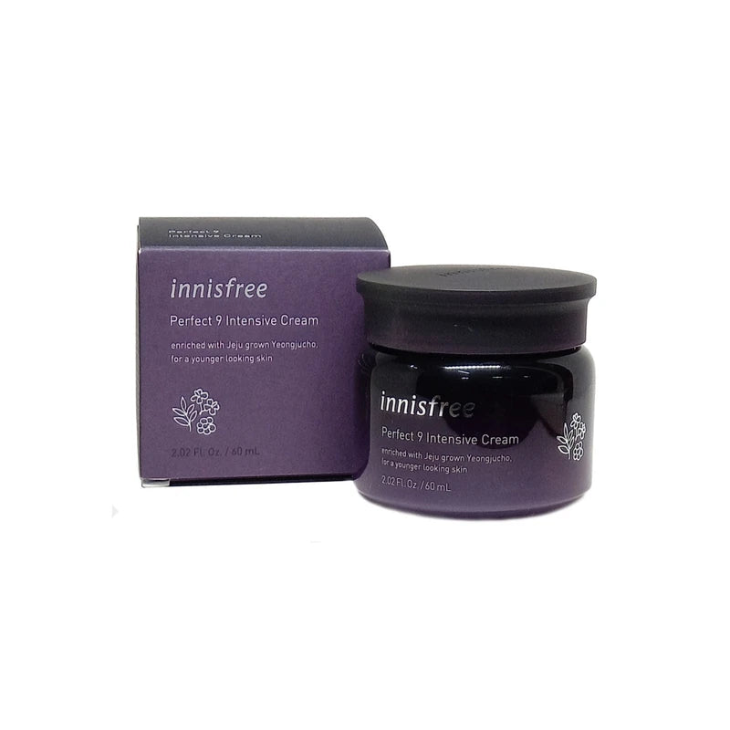 Innisfree Perfect 9 Intensive Cream 60ML / 이니스프리 퍼펙트9 인텐시브 크림 60ML