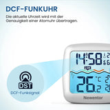 Newentor Wireless Pool Thermometer – Upgraded IPX8 Waterproof, Floatable – Improved Antennas – Turbo for 100 m Range through Walls – White