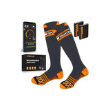 Heated Socks for Men Women with App Control, 6000mAh Battery Rechargeable, Electric Heating Warm Socks, 360° Heating Warming, Toe Heat Design, Ultra-Long Wire, Foot Warmer for Skiing, Hiking, Hunting