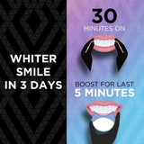 ARC Teeth Whitening Strip Kit with Blue Light, 28 Strips (14 Count Pack)