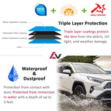 advan_version 2019-2025 For Toyota RAV 4 Clear Pair Fog Lights Bumper Lamps w/Harness Wiring