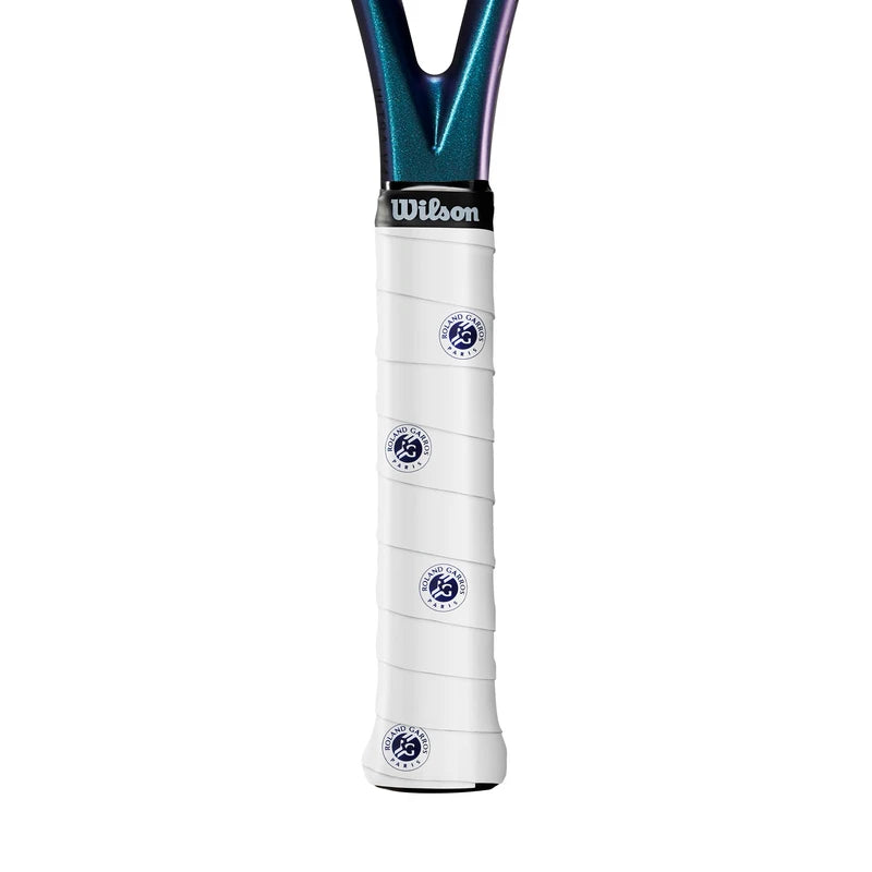 WILSON Roland-Garros Tennis Overgrip - 3 Pack, White/Navy