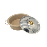 Maqluba (Makloubah) Aluminum Non-Stick Granit Coated Pot طنجرة المقلوبه