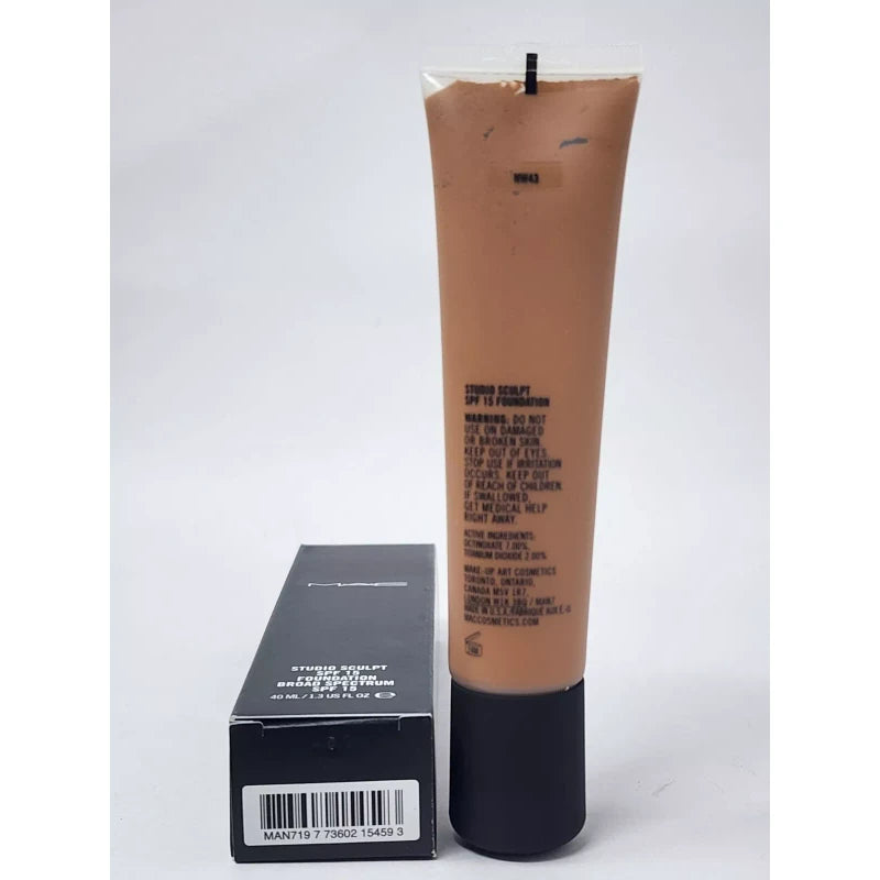 M·A·C New MAC Studio Sculpt Foundation SPF 15 Full Size NW43