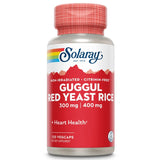 SOLARAY Guggul Gum Extract & Red Yeast Rice | Healthy Cardiovascular Function Support | Ancient Chinese Medicine & Ayurvedic Medicine Combo | 120ct
