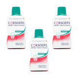 Corsodyl Daily Mouthwash Gum Care Alcohol Free Fresh Mint, 500ml | x3 Pack