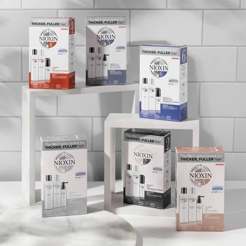 NIOXIN System 6 Scalp Therapy Conditioner (300 ml) – revitalisierende Haarspülung für chemisch behandeltes, sichtbar dünner werdendes Haar – gegen Haarausfall durch Haarbruch für mehr Widerstandskraft