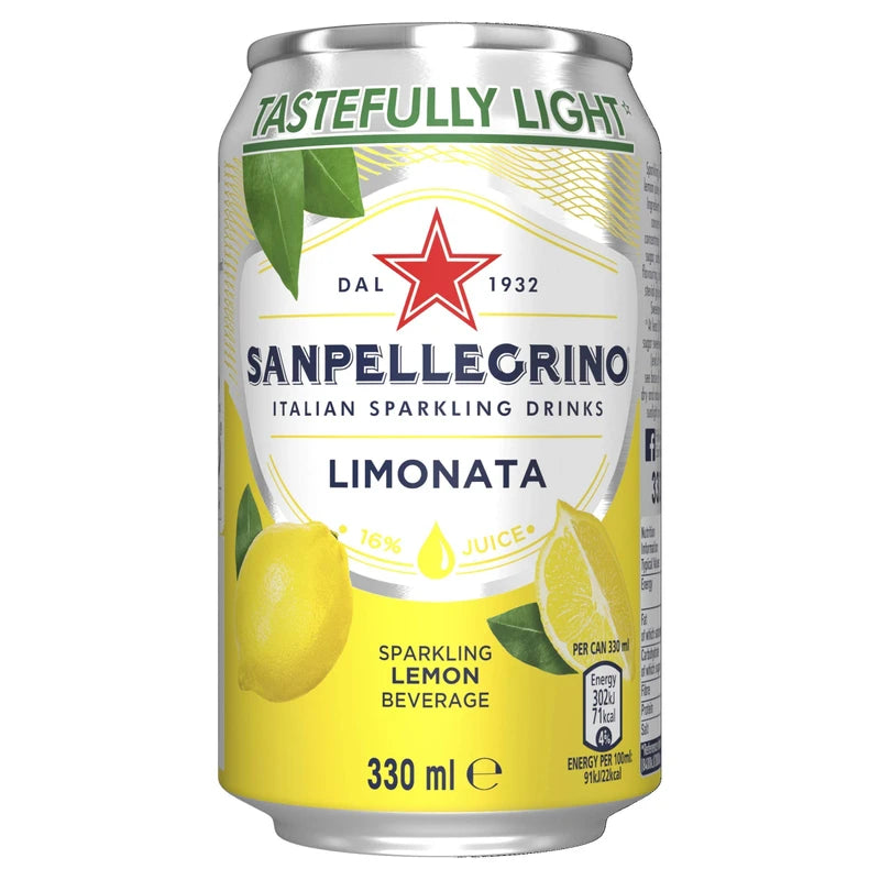 Sanpellegrino Limonata, 6 x 330ml