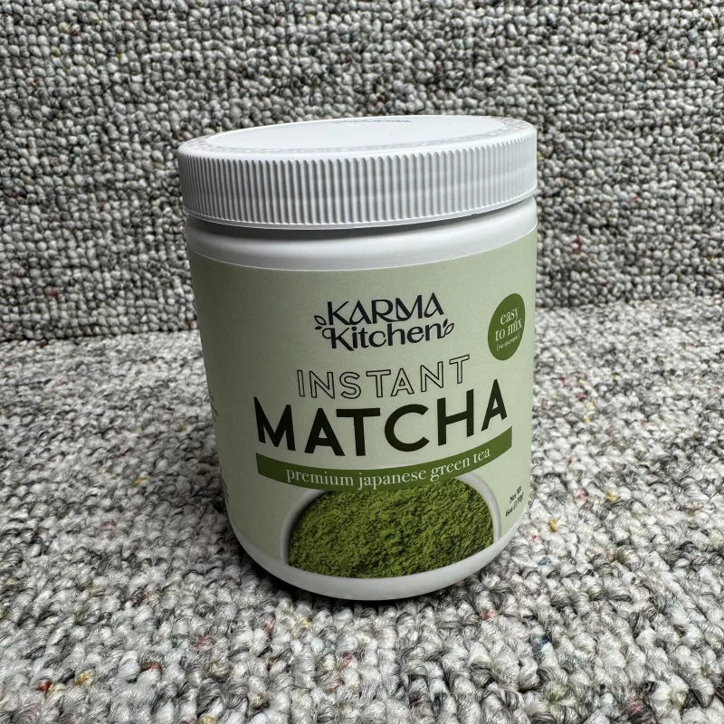 Karma Kitchen Instant Matcha 6 Oz Premium Japanese Green Tea