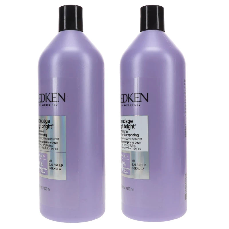 Redken Blondage High Bright Shampoo 33.8 oz & Conditioner 33.8 oz Combo Pack