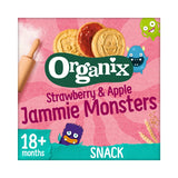 Organix Jammie Monsters Strawberry & Apple 18+ Months, 8x8g (64g)