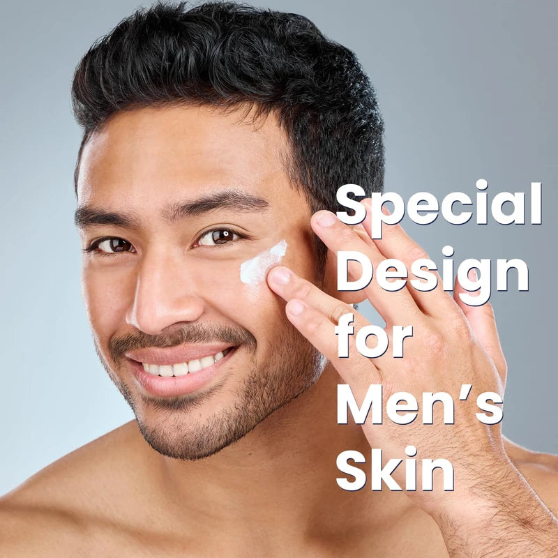 6-in-1 Face Cream for Men: Anti Aging & Wrinkle Cream for Men with Collagen