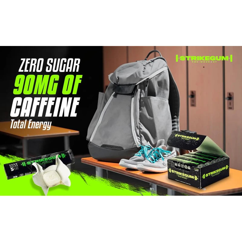 Strike Gum - Home page - Strike Premium Energy Gum | 1 Pack