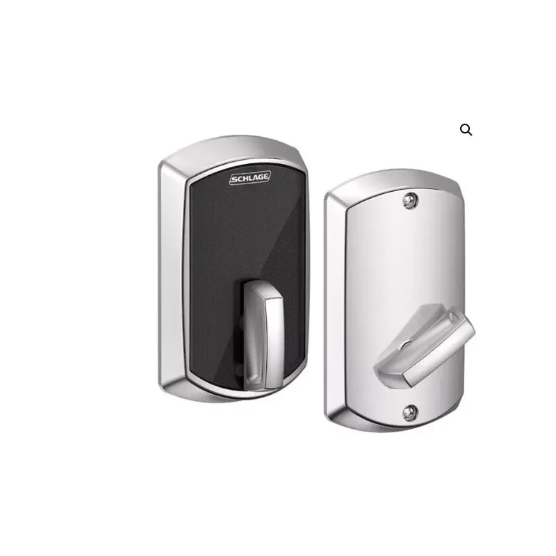 Schlage Control Smart Deadbolt with Greenwich Trim - Satin Chrome (BE467F GRW...