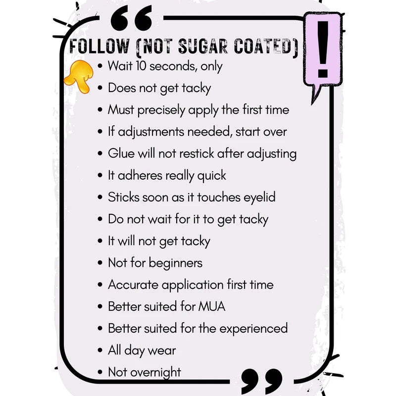 Eyelash Glue (2 Pack) 30 Second Lash Glue for Strip Lashes Soft Bond Daily Hold Low Irritation Low Fumes False Eyelash Extension Glue Rubbery Texture (2, Black, 1 fl. oz. ea.)