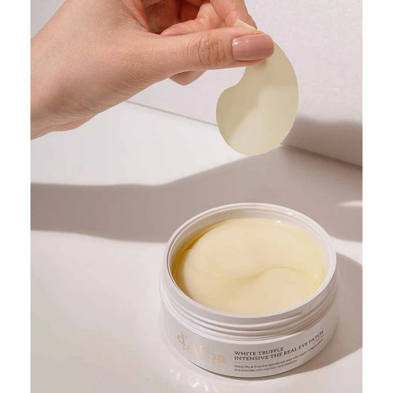 Dalba White Truffle Intensive The Real Eye Patch 90g, 68 pieces, 1 piece / 달바 화이트 트러플 인텐시브 더 리얼 아이패치 90g, 68개입, 1개