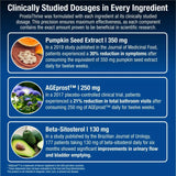 ProstaThrive - Experience Restful Nights, Boosted Energy in The Morning, Healthy Bathroom Habits, and a Robust Urine Stream - Revitalize Your Prostate Health - 60 Capsules - 1Pack