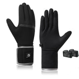 BARCHI Heated Gloves for Men and Women, Rechargeable Heated Gloves, Electric Hand Warmers, Suitable for Winter Riding, Cycling, Skiing, Running, Work, etc.