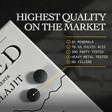 Based Supplements Based Shilajit | Pure Shilajit Tablets with Max Potency, Energy & Immune Support for Men and Women | Rich in Fulvic Acid and 85+ Trace Minerals, 60 Tablets