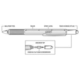 Gentlemen's Hardware 6-in-1 Multi-Tool Pen, GEN491