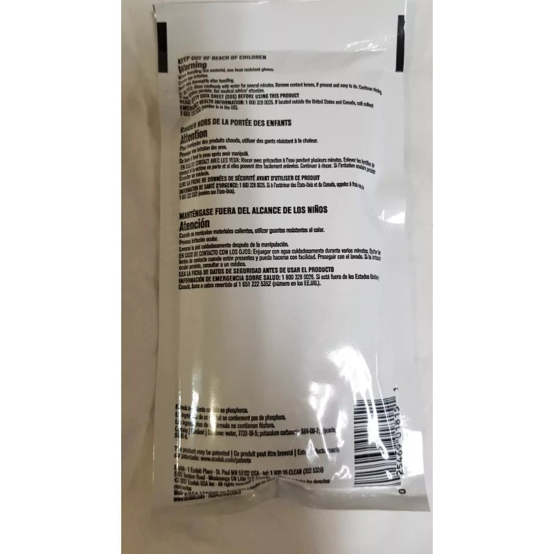 ECOLAB Commercial Kitchen Grill Cleaner 3.6 FL OZ Pack