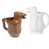 Jarra Pingüino Para Vino Classic Argentine Wine Decanter Penguin-Shaped Ceramic Jar, 1 l / 33.8 fl oz (Two Colors Available)