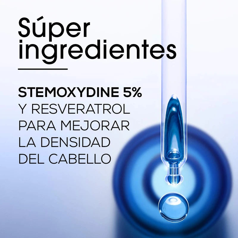 L'Oreal Professionnel Serioxyl, Denser Hair Serum,For Men and Women with Thinning Hair or Hair Loss, Daily Scalp Treatment, 90 ml