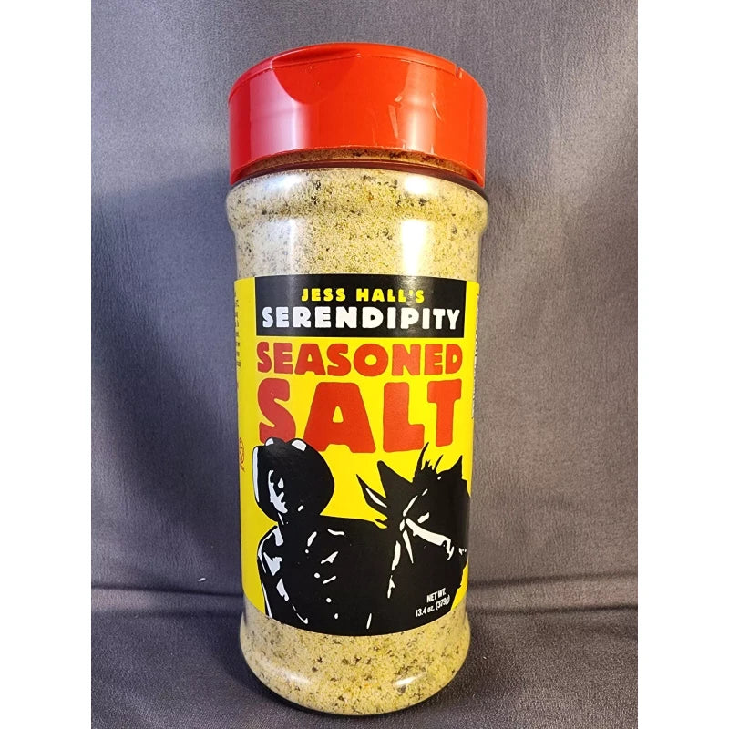 Jess Hall’s Serendipity Serendipity Seasoning Seasoned Salt Jess Halls (1) 13.4 Oz / EXP 06/2025
