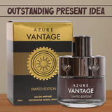 Azure Vantage Limited Edition Spray Cologne - Eau De Parfum for Men - 3.4 fl.oz