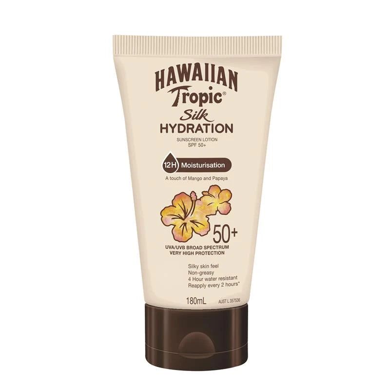 Hawaiian Tropic Silk Hydration Lotion 50+ 180ml