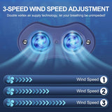 Anti Snoring Device, Adjustable Wind Speed Snoring Solution, Electric Anti Snoring Devices Nasal Dilator Nose Vents Plugs,Stop Snoring Suitable for Men and Women 003