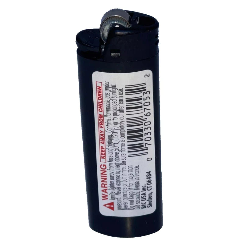 BIC Limited Edition Black On Black Bic Classic Style Lighter
