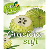 KOPP Vital® Graviola Juice | Direct Juice from Hand Collection | 500 ml | Natural Cloudy Direct Juice | Natural Product | High-Quality Glass Bottle