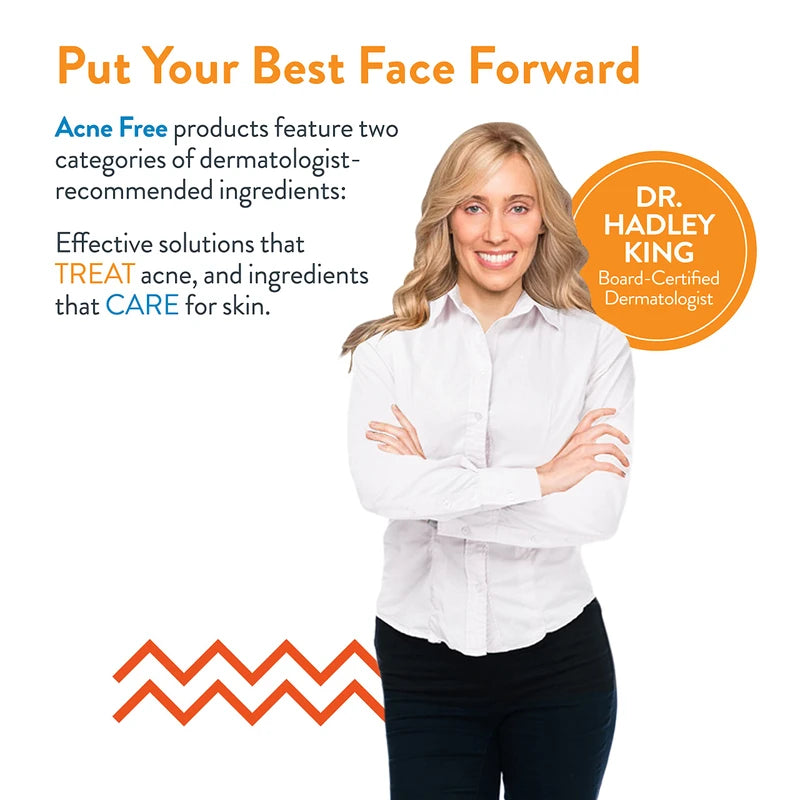 AcneFree Witch Hazel Mattifying Toner With Glycolic Acid, Aloe Vera, 8 Ounce - Pack of 2