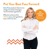 AcneFree Witch Hazel Mattifying Toner With Glycolic Acid, Aloe Vera, 8 Ounce - Pack of 2