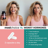 MEDCHOICE 14-in-1 Inositol Supplement Support for Women - 40:1 Myo-Inositol & D-Chiro Inositol Powder Womens Supplement, Pack of 1 - Specification: Default