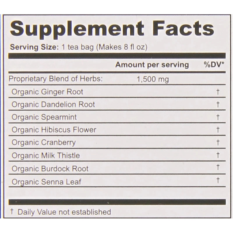 Buddha Teas Zen Cleanse Blend, 18 Count (Pack of 6)