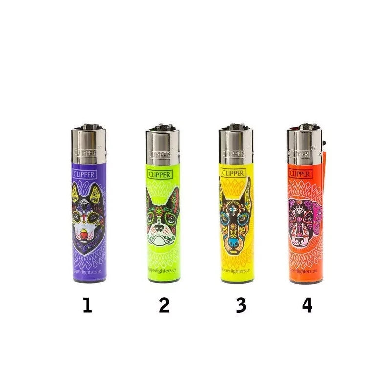 Clipper - Classic Large Reusable Lighter 48 Pack - Big Dog